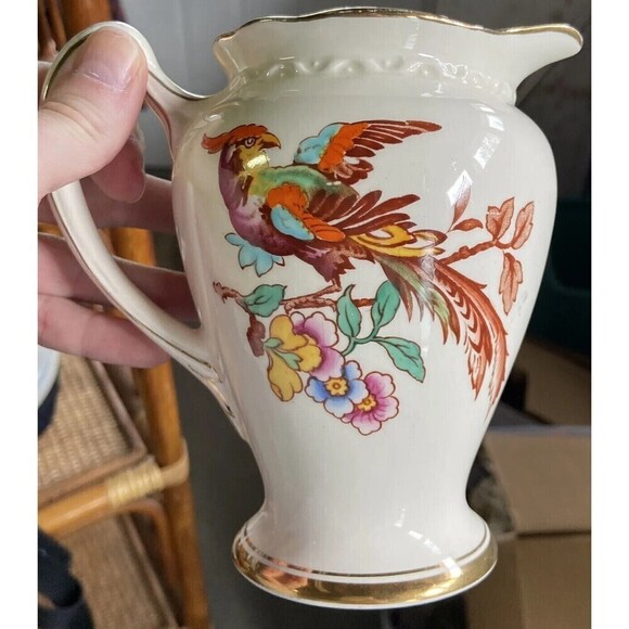 Antique Weatherby Hanley Royal Falcon Ware Creamer / Pitcher - Picture 12 of 12